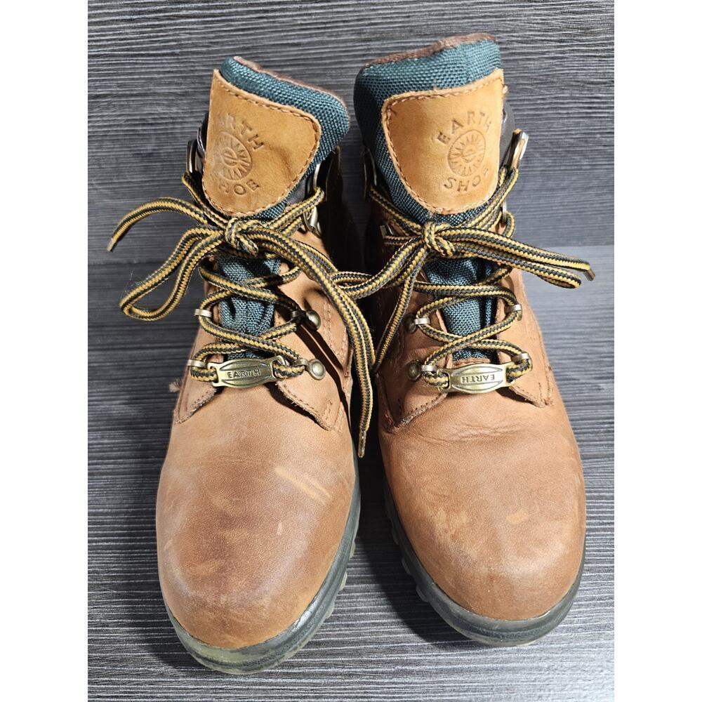 Vintage Earth Shoe Tracker Hiking Boots Womens 6.5 Lace Up Gorpcore - Picture 3 of 10